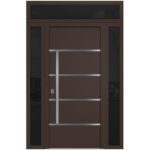 Nova Inox S3 Brown Modern Exterior Door