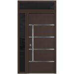 Nova Inox S3 Brown Modern Exterior Door