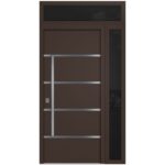 Nova Inox S3 Brown Modern Exterior Door