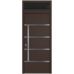 Nova Inox S3 Brown Modern Exterior Door