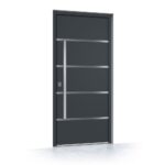 Nova Inox S3 Gray Modern Exterior Door