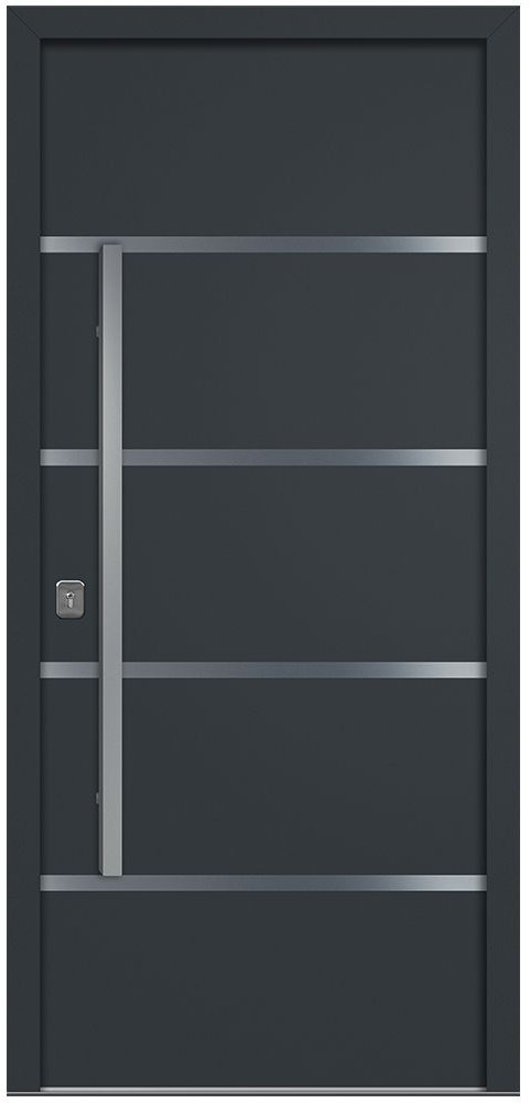 Nova Inox S3 Gray Modern Exterior Door