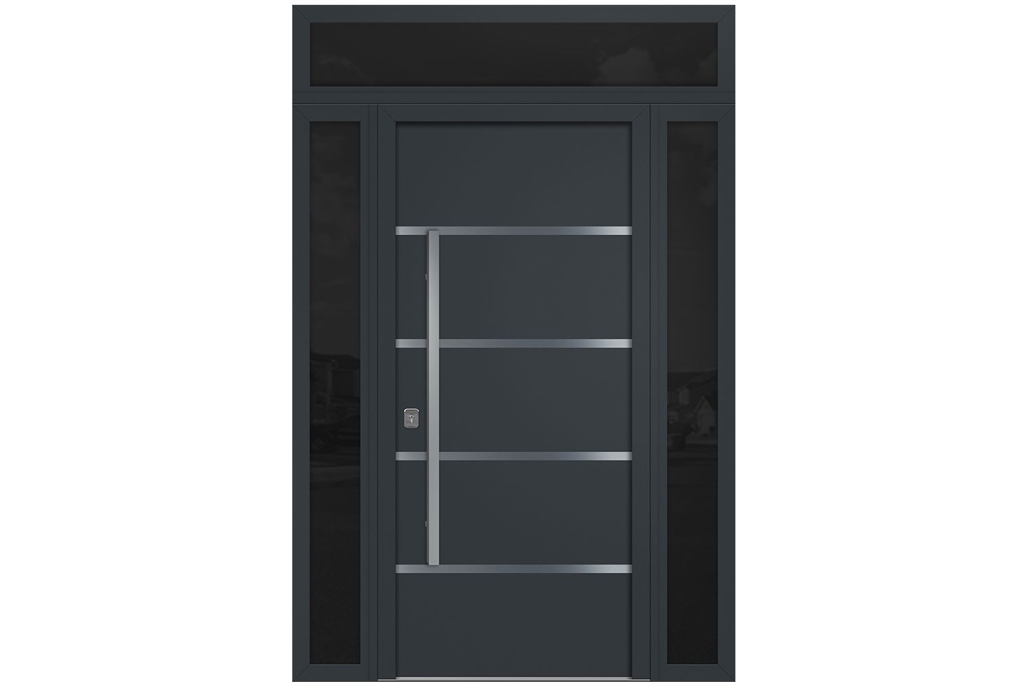 Nova Inox S3 Gray Modern Exterior Door