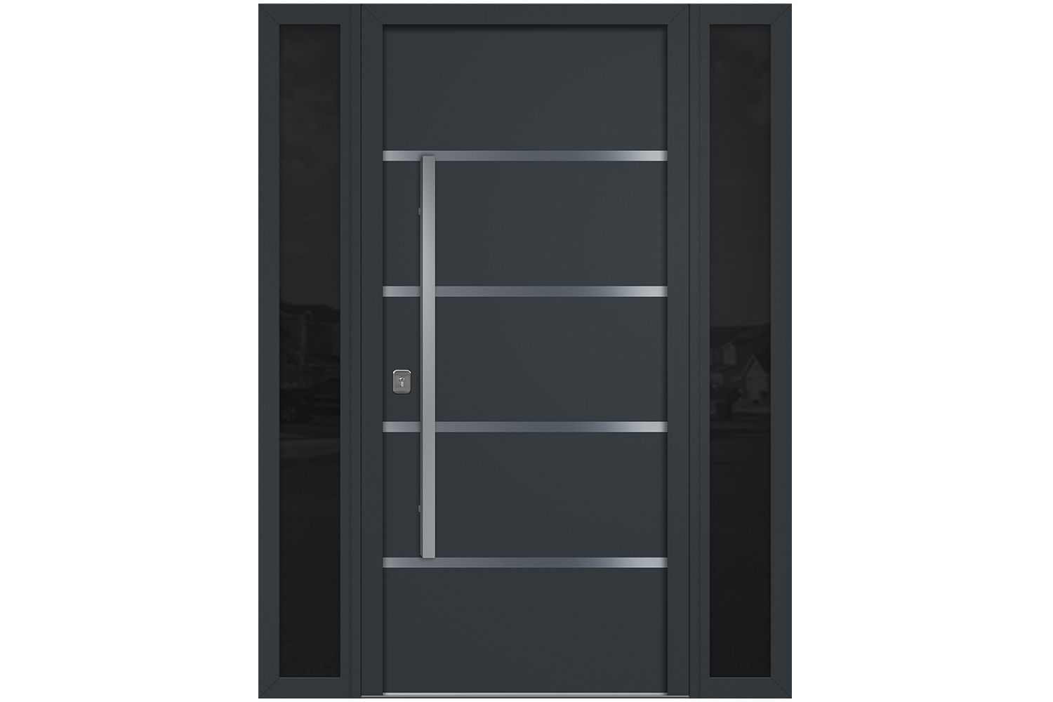 Nova Inox S3 Gray Modern Exterior Door