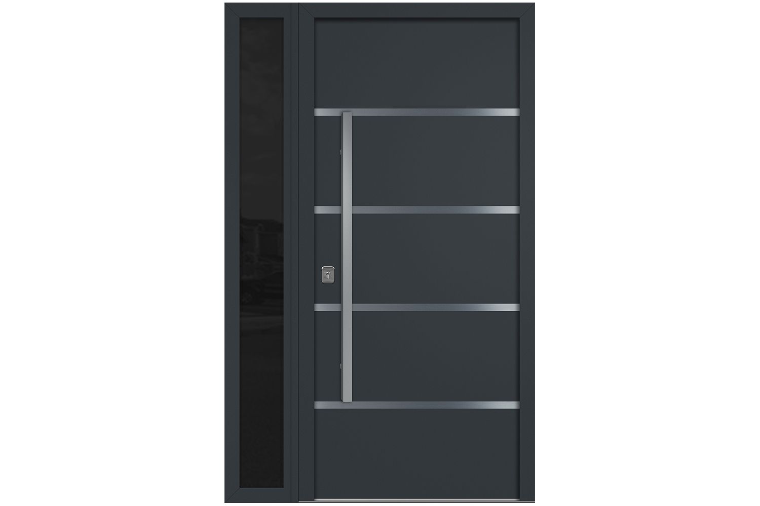 Nova Inox S3 Gray Modern Exterior Door