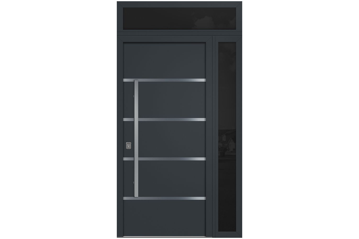 Nova Inox S3 Gray Modern Exterior Door