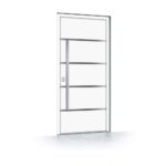 Nova Inox S3 White Modern Exterior Door