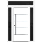 Nova Inox S3 White Modern Exterior Door