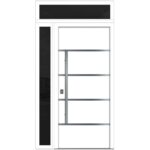 Nova Inox S3 White Modern Exterior Door