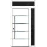 Nova Inox S3 White Modern Exterior Door