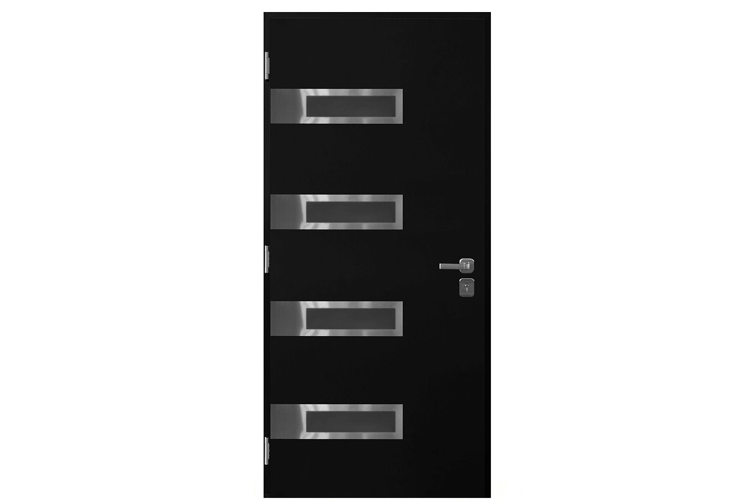 Nova Inox S4 Black Modern Exterior Door