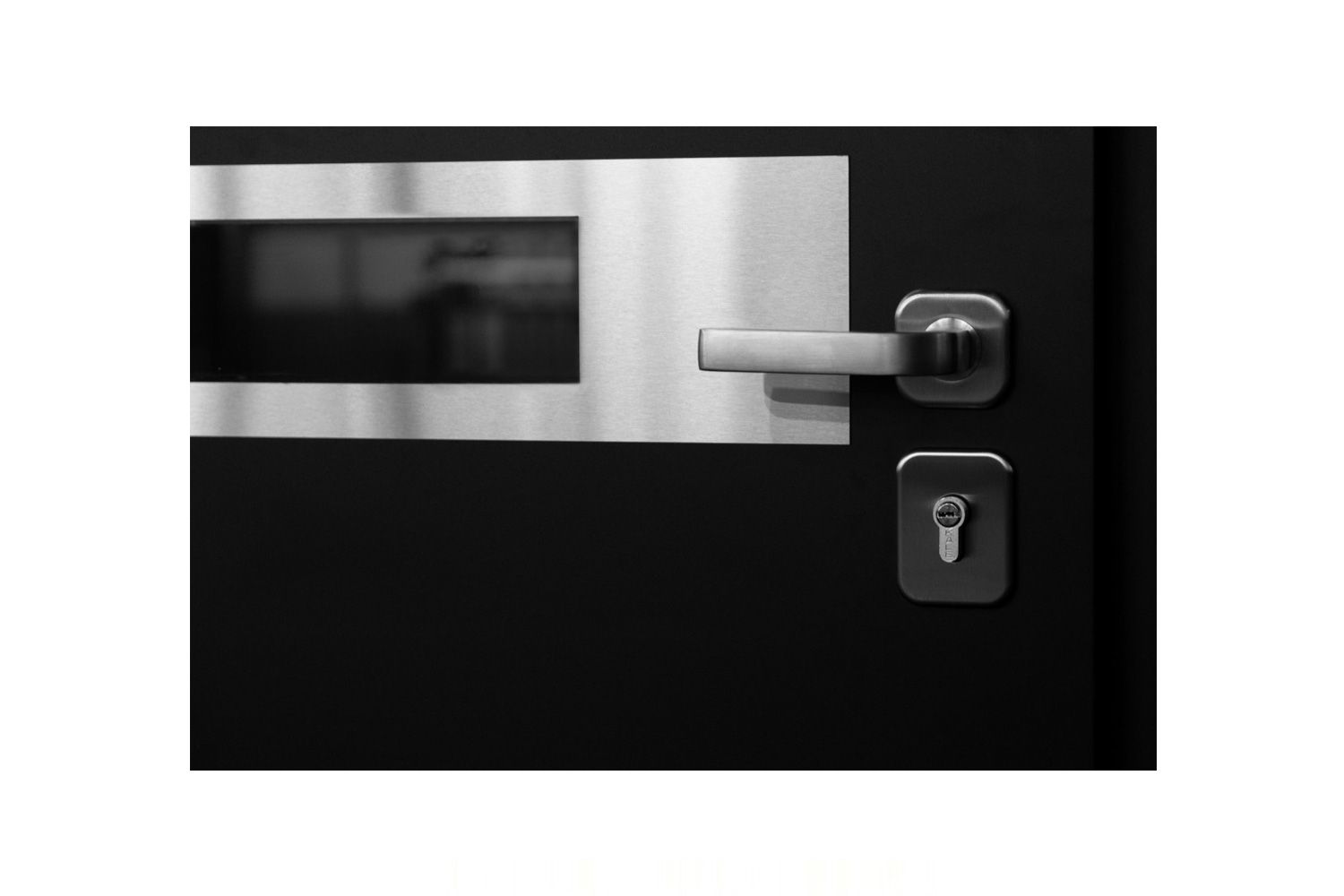 Nova Inox S4 Black Modern Exterior Door