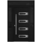 Nova Inox S4 Black Modern Exterior Door