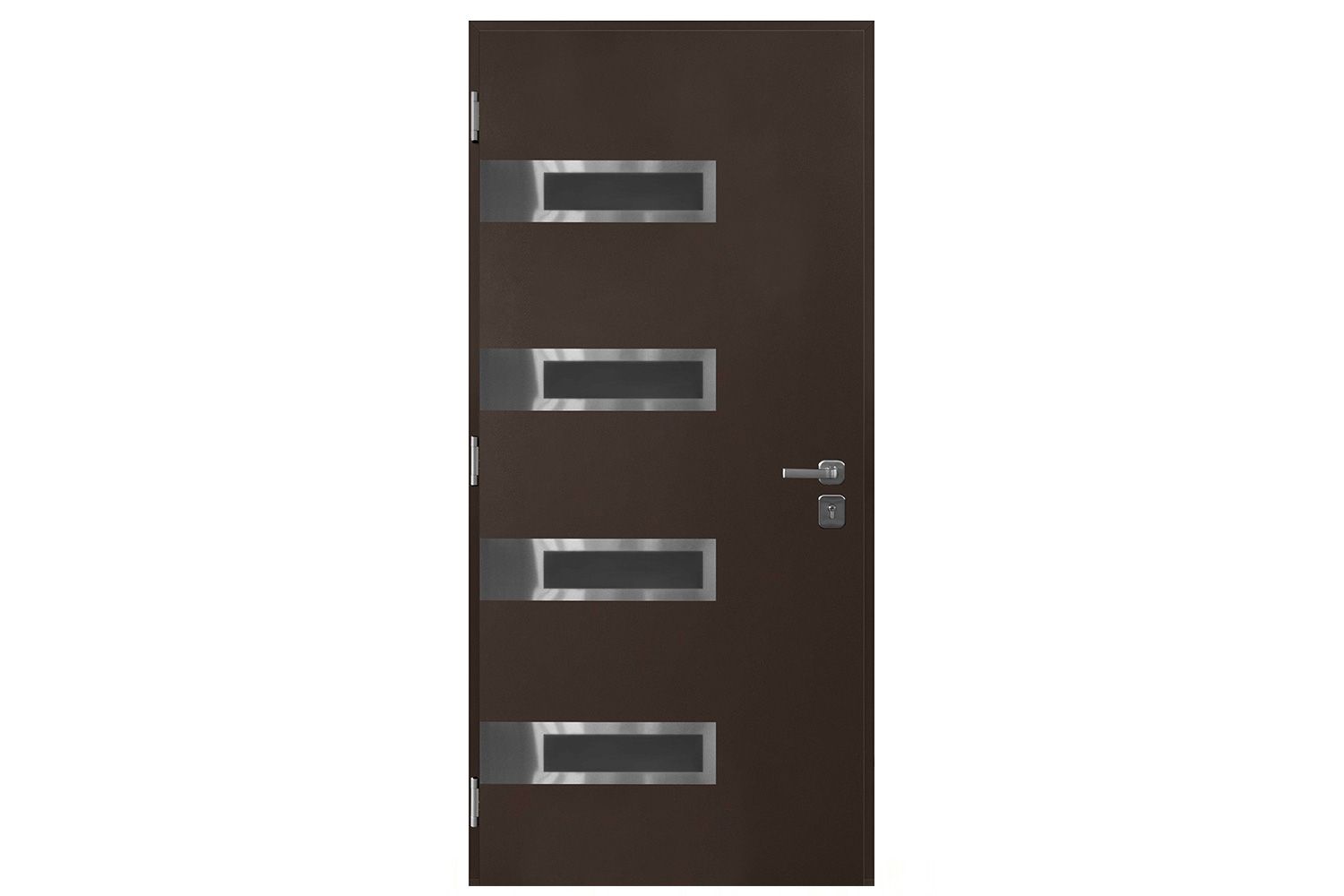 Nova Inox S4 Brown Modern Exterior Door