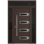 Nova Inox S4 Brown Modern Exterior Door