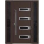 Nova Inox S4 Brown Modern Exterior Door