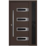 Nova Inox S4 Brown Modern Exterior Door