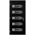 Nova Inox S5 Black Modern Exterior Door