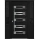 Nova Inox S5 Black Modern Exterior Door