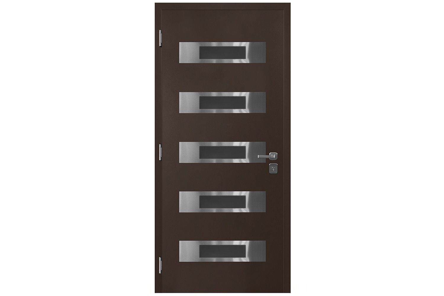 Nova Inox S5 Brown Modern Exterior Door