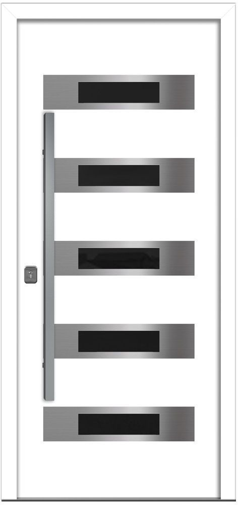 Nova Inox S5 White Modern Exterior Door