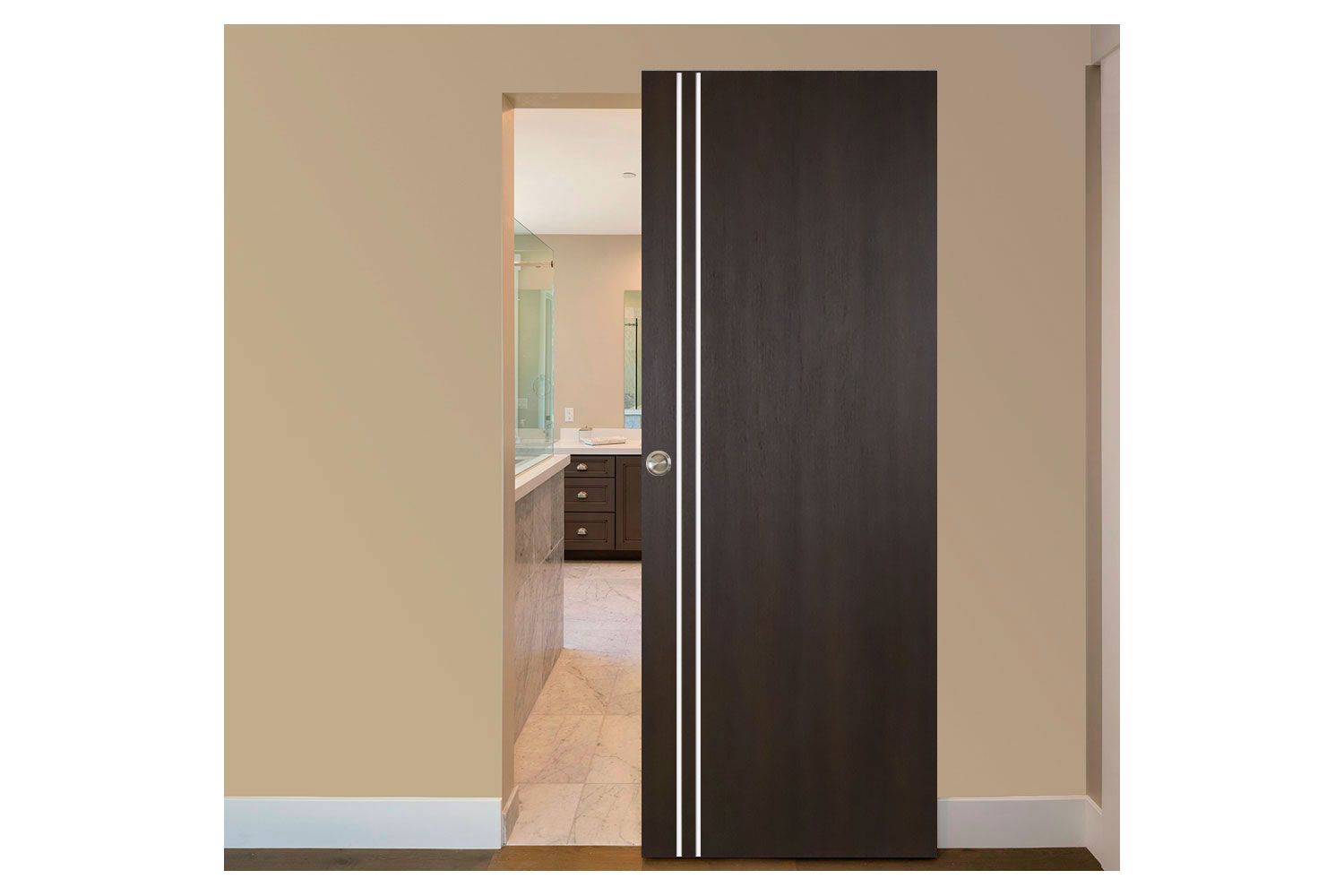 Nova Italia Flush 02 Premium Wenge Laminate Interior Door