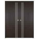 Nova Italia Flush 04 Premium Wenge Laminate Interior Door