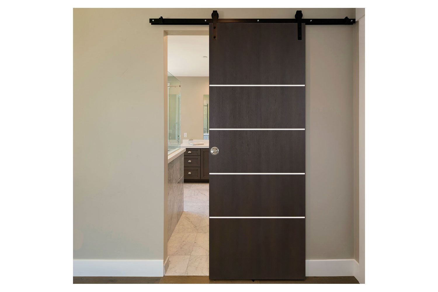 Nova Italia Flush 10 Premium Wenge Laminate Interior Door