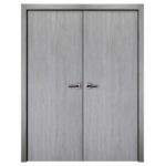 Nova Italia Flush 01 Light Grey Laminate Interior Door