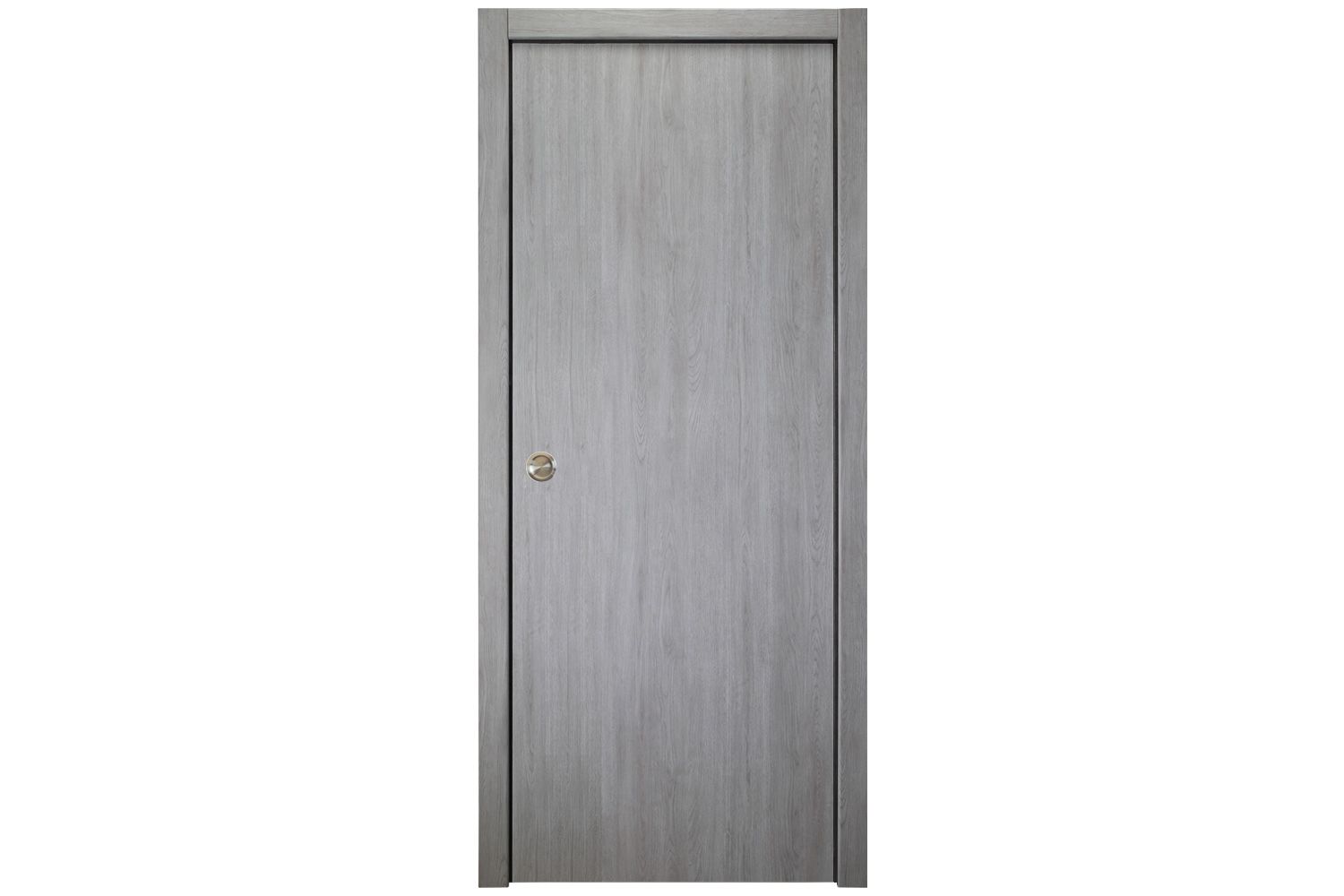 Nova Italia Flush 01 Light Grey Laminate Interior Door