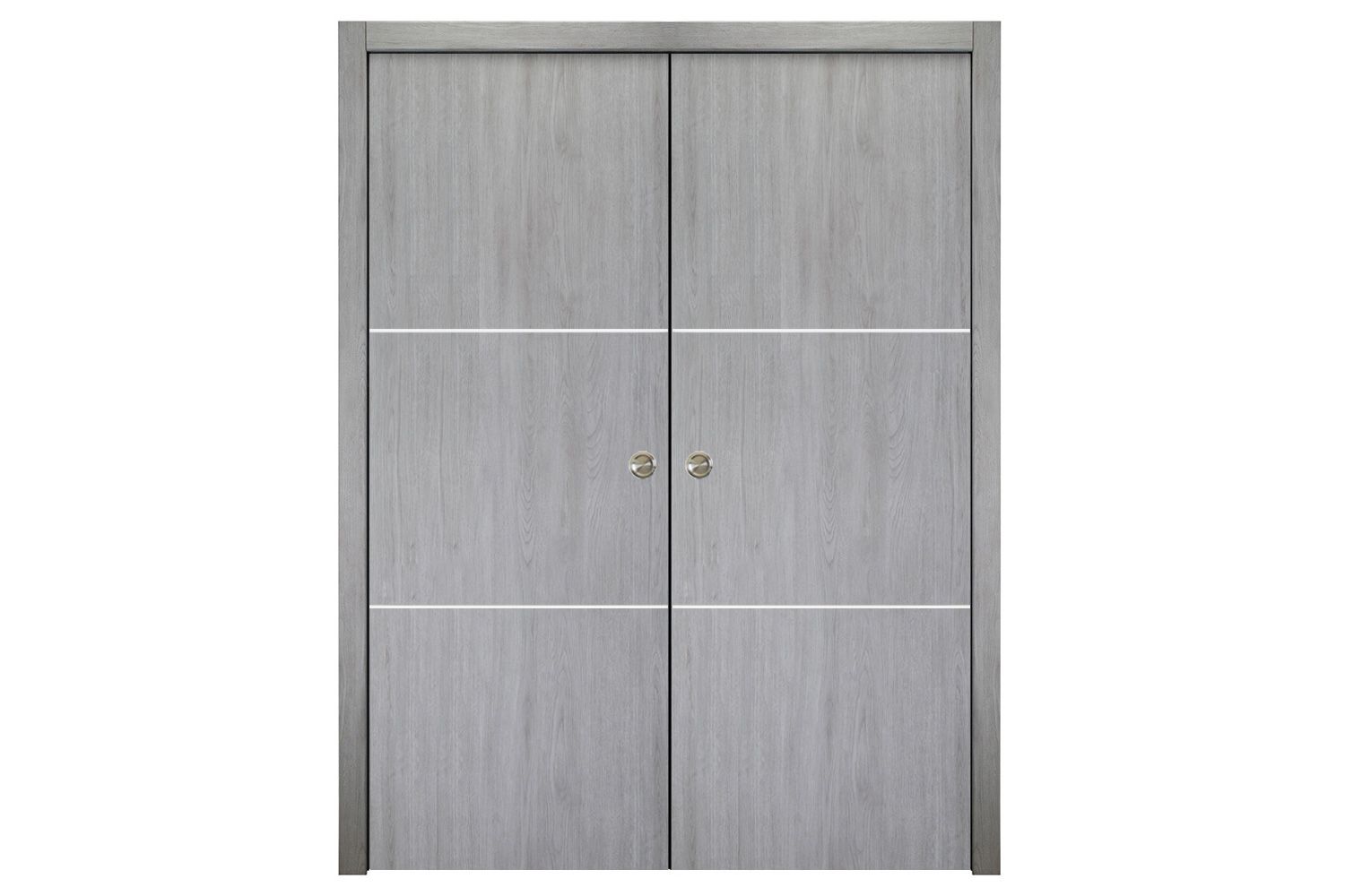 Nova Italia Flush 06 Light Grey Laminate Interior Door