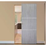 Nova Italia Flush 06 Light Grey Laminate Interior Door