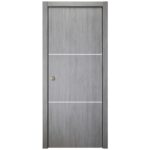 Nova Italia Flush 06 Light Grey Laminate Interior Door