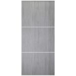 Nova Italia Flush 06 Light Grey Laminate Interior Door