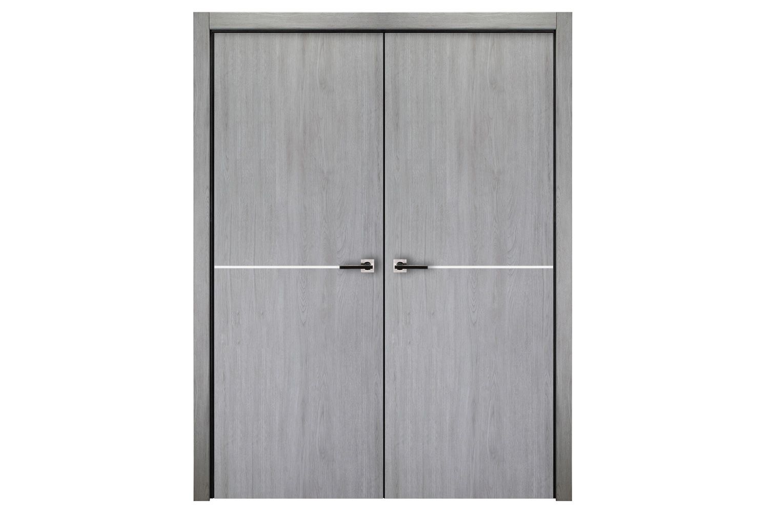 Nova Italia Flush 07 Light Grey Laminate Interior Door