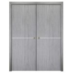 Nova Italia Flush 07 Light Grey Laminate Interior Door