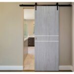 Nova Italia Flush 08 Light Grey Laminate Interior Door