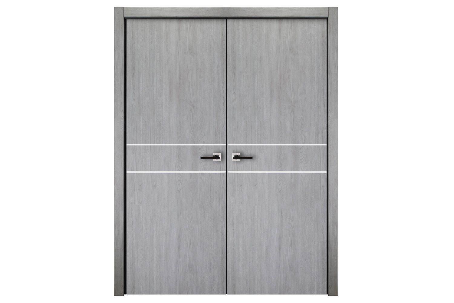 Nova Italia Flush 08 Light Grey Laminate Interior Door