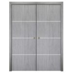 Nova Italia Flush 09 Light Grey Laminate Interior Door