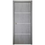 Nova Italia Flush 09 Light Grey Laminate Interior Door