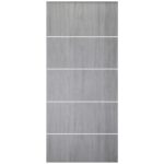 Nova Italia Flush 10 Light Grey Laminate Interior Door