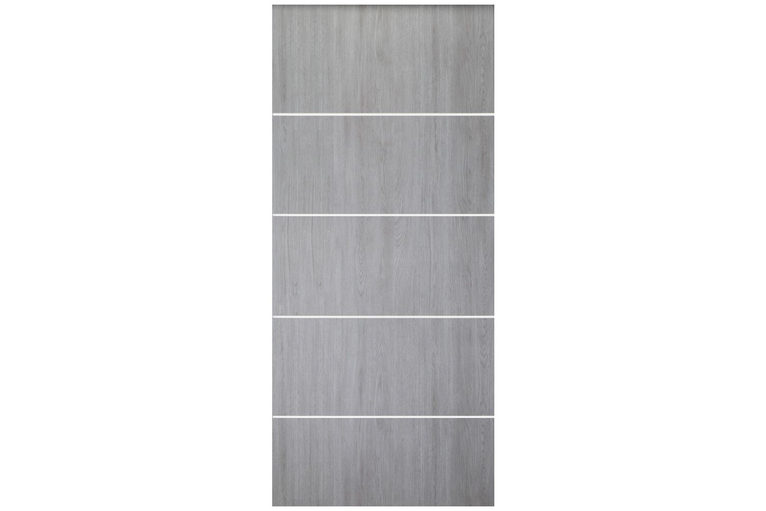 Nova Italia Flush 10 Light Grey Laminate Interior Door