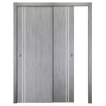 Nova Italia Flush 02 Light Grey Laminate Interior Door