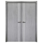 Nova Italia Flush 02 Light Grey Laminate Interior Door