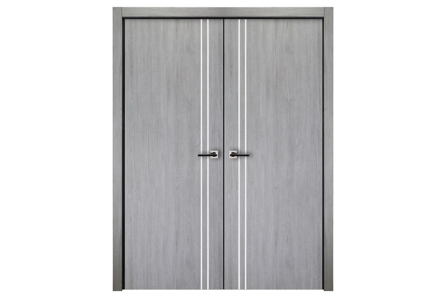 Nova Italia Flush 02 Light Grey Laminate Interior Door