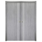 Nova Italia Flush 02 Light Grey Laminate Interior Door