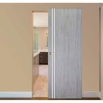 Nova Italia Flush 02 Light Grey Laminate Interior Door