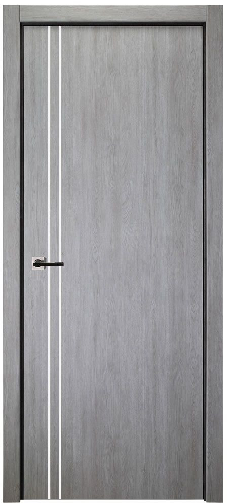 Nova Italia Flush 02 Light Grey Laminate Interior Door