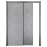 Nova Italia Flush 03 Light Grey Laminate Interior Door