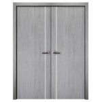 Nova Italia Flush 03 Light Grey Laminate Interior Door